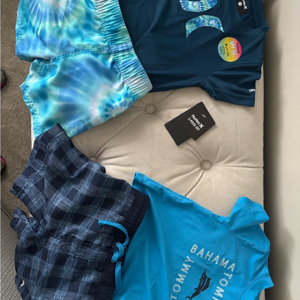 Hurley & Tommy Bahama Boys' Swimwear Set 2t